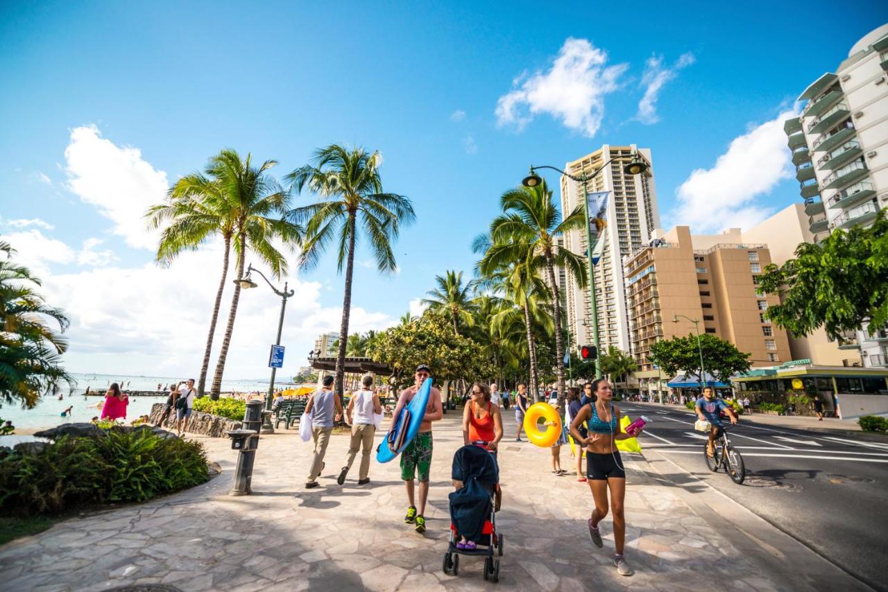 Aloha Vibes Await! Stylish Condo At Aloha Surf - Mountain And City Views Honolulu Extérieur photo
